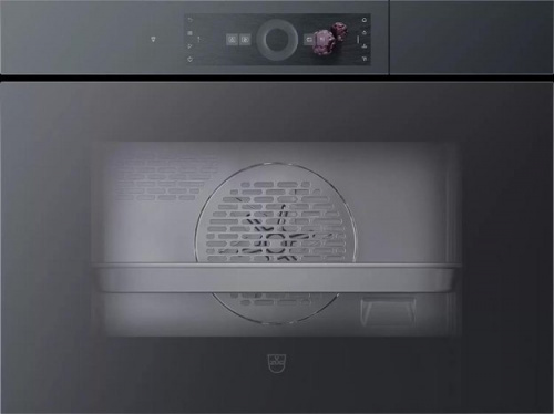 Встраиваемый паровой шкаф V-Zug CombiSteamer V6000 45 AutoDoor CS6T-23043 черное стекло Встраиваемый паровой шкаф V-Zug CombiSteamer V6000 45 AutoDoor CS6T-23043 черное стекло