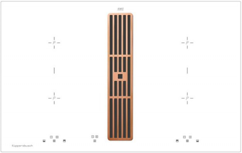 Варочная панель с вытяжкой Kuppersbusch KMI 8500.0 WR Copper Варочная панель с вытяжкой Kuppersbusch KMI 8500.0 WR Copper